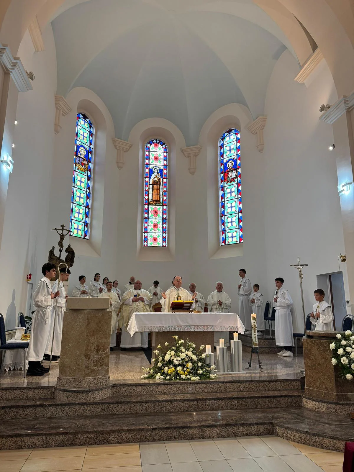 Relikvije svete Male Terezije i njezinih svetih roditelja pohodile župu Ledinac FOTO 15