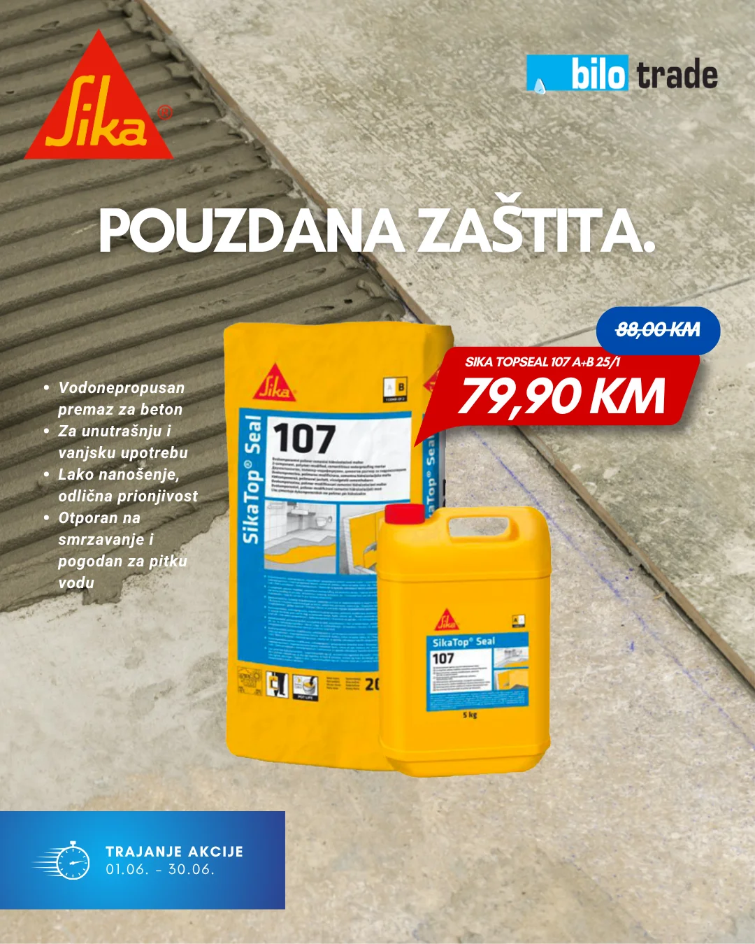 Akcija lipnja u Bilo trade poslovnicama 10