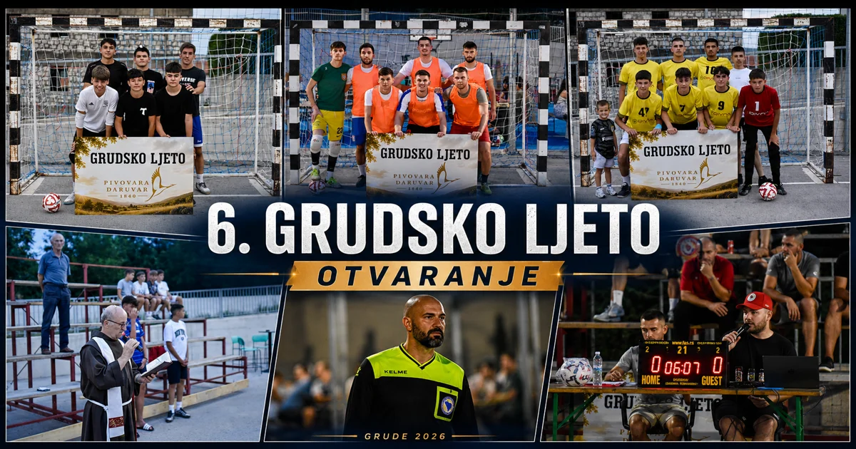 FOTO: OTVORENO 6. GRUDSKO LJETO! Fantastični golovi i snažan pljusak na premijeri