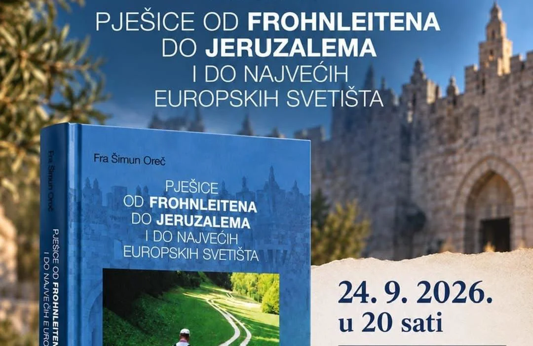 VEČERAS u Drinovcima promocija knjige fra Šimuna Oreča