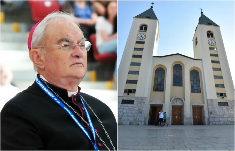 Međugorje: Misu zadušnicu za nadbiskupa Hosera u četvrtak predslavit će nuncij Pezzuto