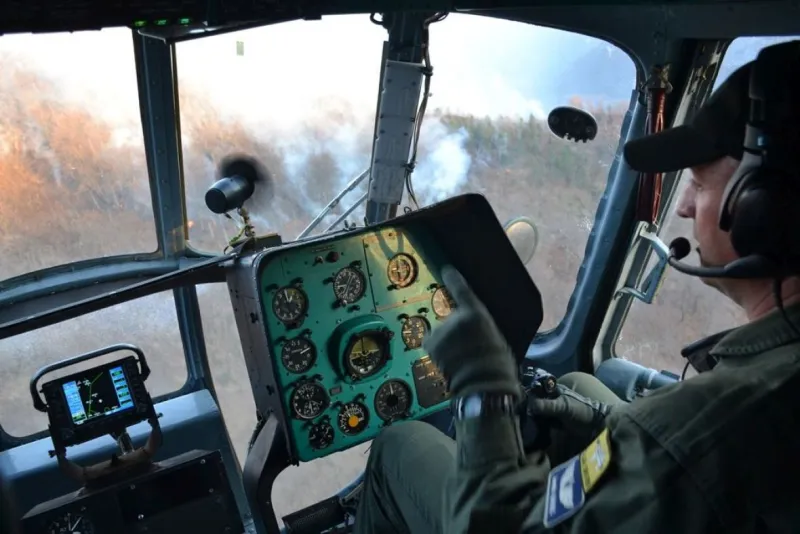 U hrvatskom vojnom helikopteru rođena djevojčica