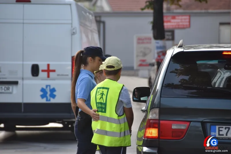 MUP ŽZH u akciji ''SIGURNO DO ŠKOLE''