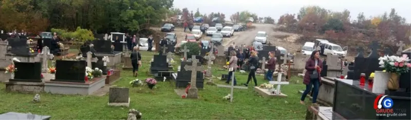 Tradicionalno čišćenje groblja na Cerama