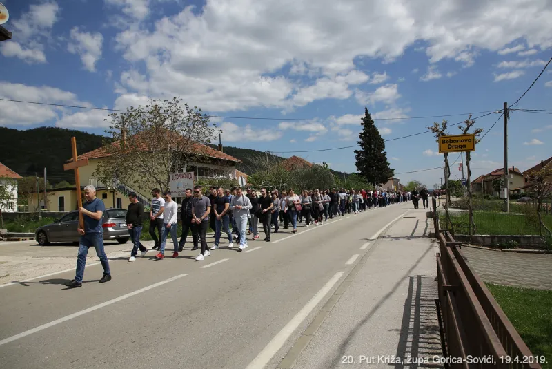 Zbog Puta križa zatvara se prometnica M6 Grude-Imotski