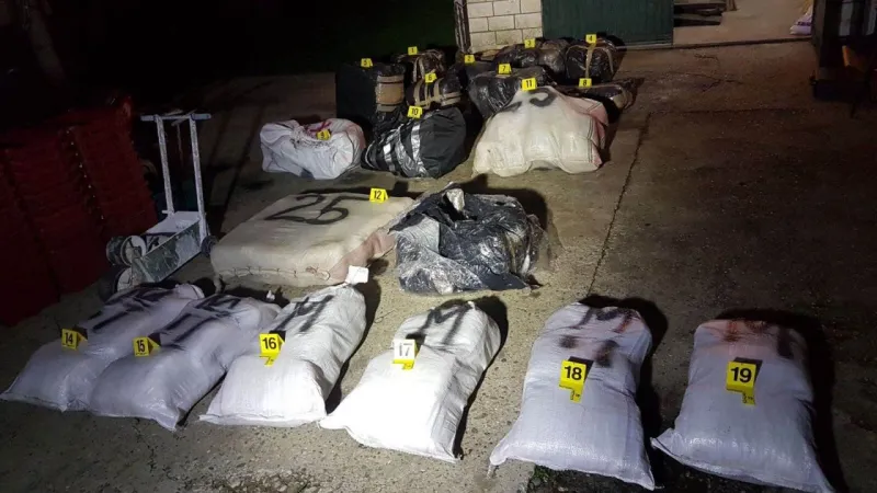Uništeno više od 170 kilograma droge