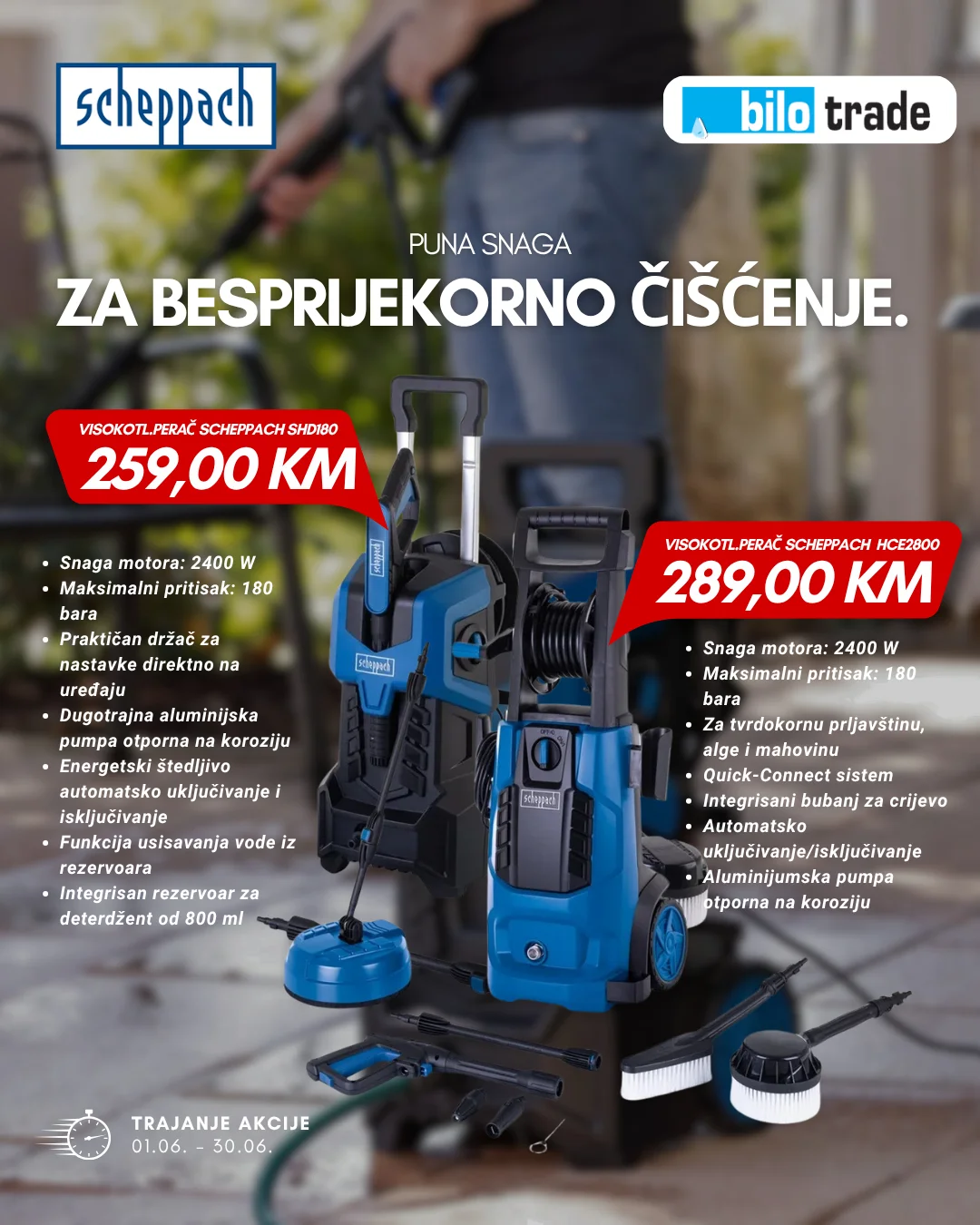 Akcija lipnja u Bilo trade poslovnicama 8