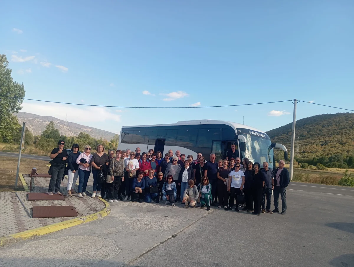 Grudski umirovljenici uživali na Gastro festu na Blidinju FOTO