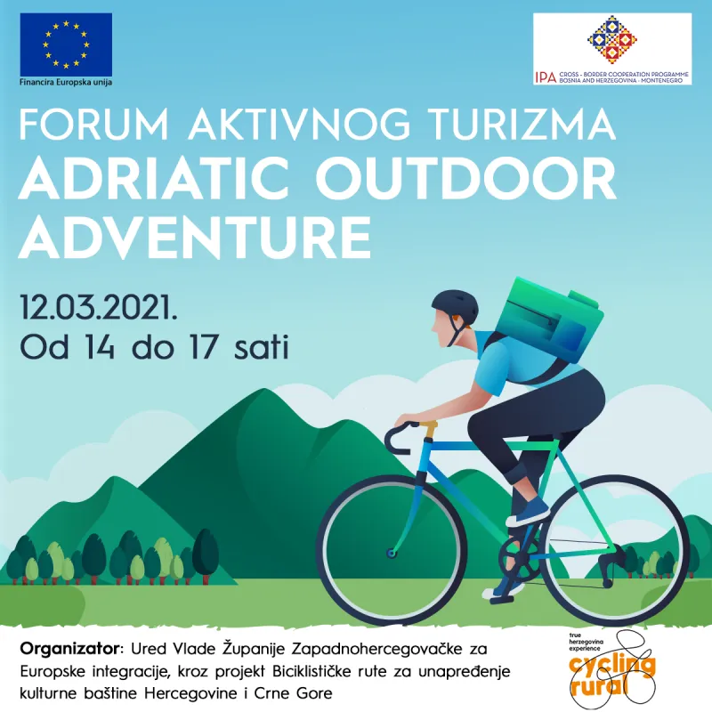 Europska biciklistička federacija na forumu Adriatic Outdoor Adventure