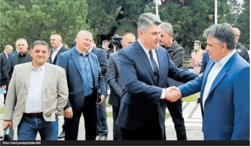 Plenković ignorirao HOS-ovce od kojih je Milanović pobjegao! Ali, Milanović se odazvao sastanku s njima