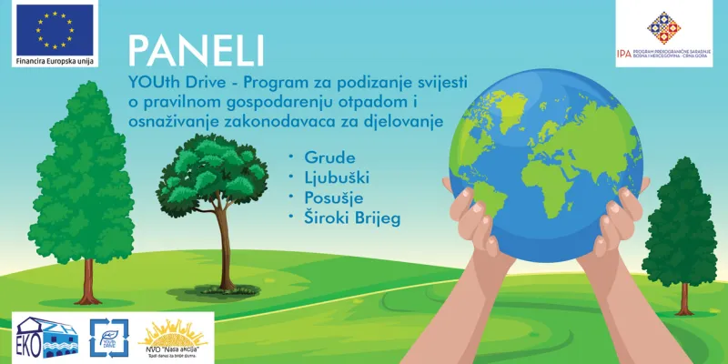 YOUTH DRIVE Grude domaćin panel diskusije za zaštitu okoliša u ŽZH