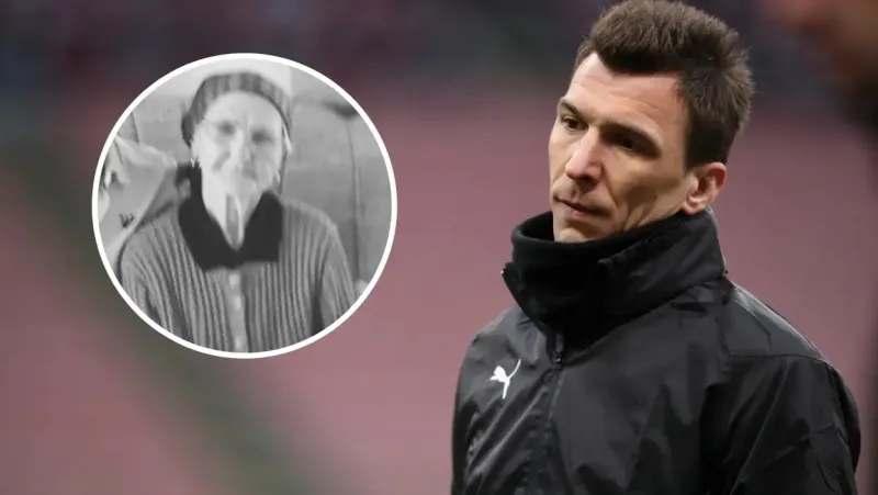 Mandžukić u suzama, u Odžaku mu je preminula baka Ivka