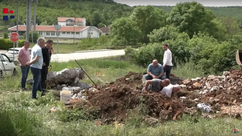 PRIVALJ - Ekshumirana tijela hrvatskih vojnika iz II. Svjetskog rata VIDEO