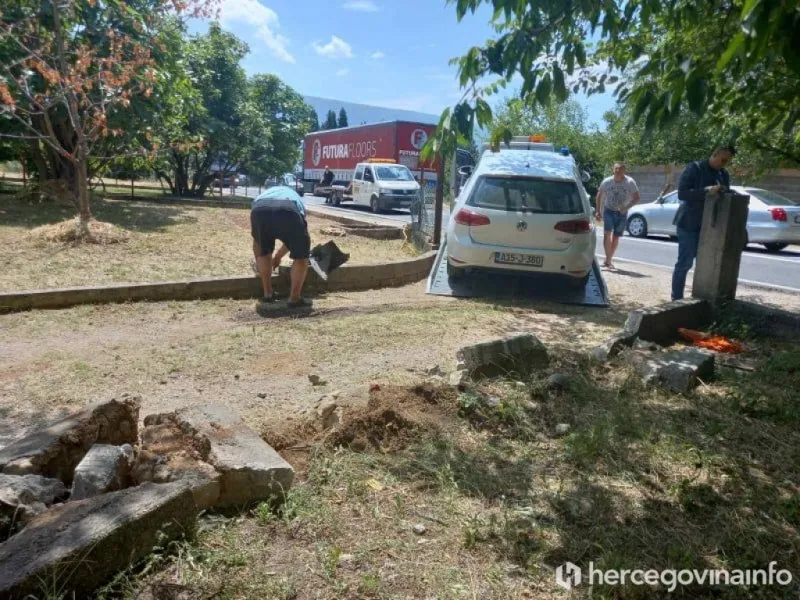 Pratnja Marinka Čavare doživjela prometnu nesreću kod Mostara