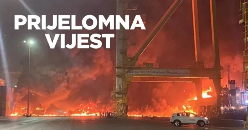 OGROMNA EKSPLOZIJA U LUCI U DUBAIJU