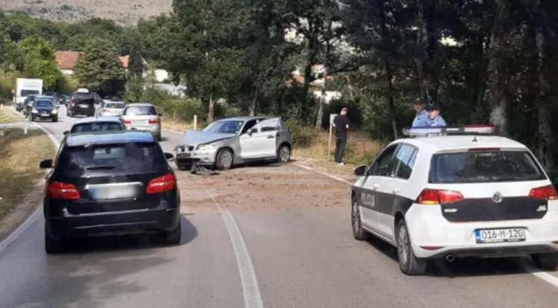 Prometna nesreća u Knešpolju, stvorile se kilometarske kolone