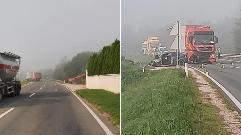 Dvije osobe poginule u stravičnoj nesreći kod Žepča, jedna se bori za život