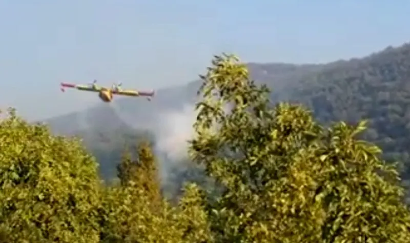Lokalizirana dva požara iznad Kočerina VIDEO