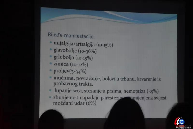 FOTO: U Grudama održano tematsko predavanje na temu 'Covid-19 Infekcija' 17
