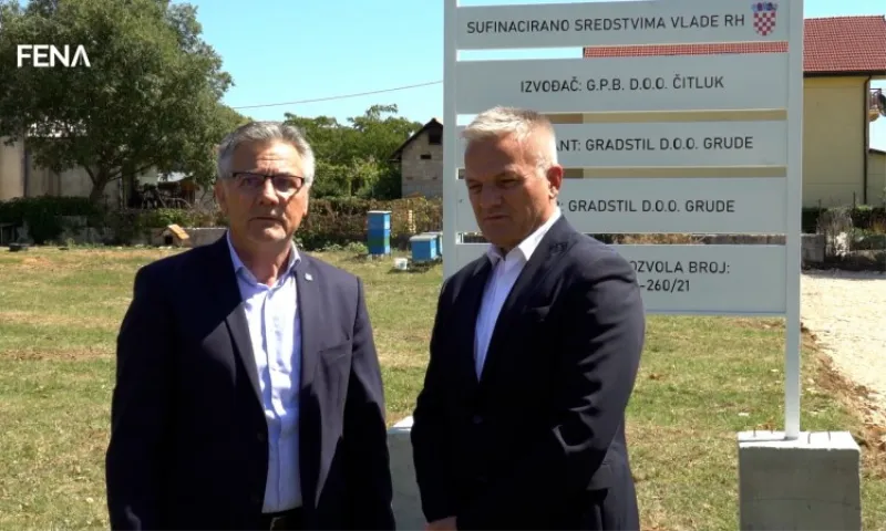 Milas i Grizelj obišli radove na Edukacijsko rehabilitacijskom centru