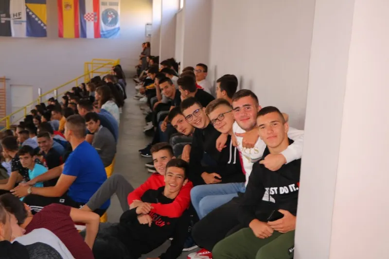 TRIBINA HRK GRUDE / Rukometom i edukacijom štitimo mlade od ovisnosti FOTO 2