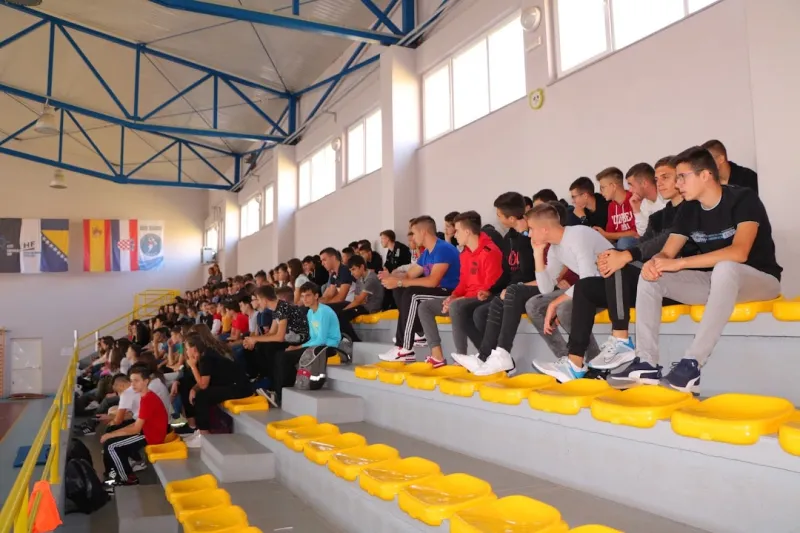 TRIBINA HRK GRUDE / Rukometom i edukacijom štitimo mlade od ovisnosti FOTO 3