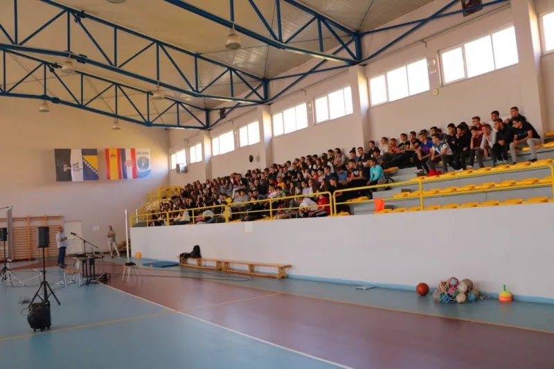 TRIBINA HRK GRUDE / Rukometom i edukacijom štitimo mlade od ovisnosti FOTO