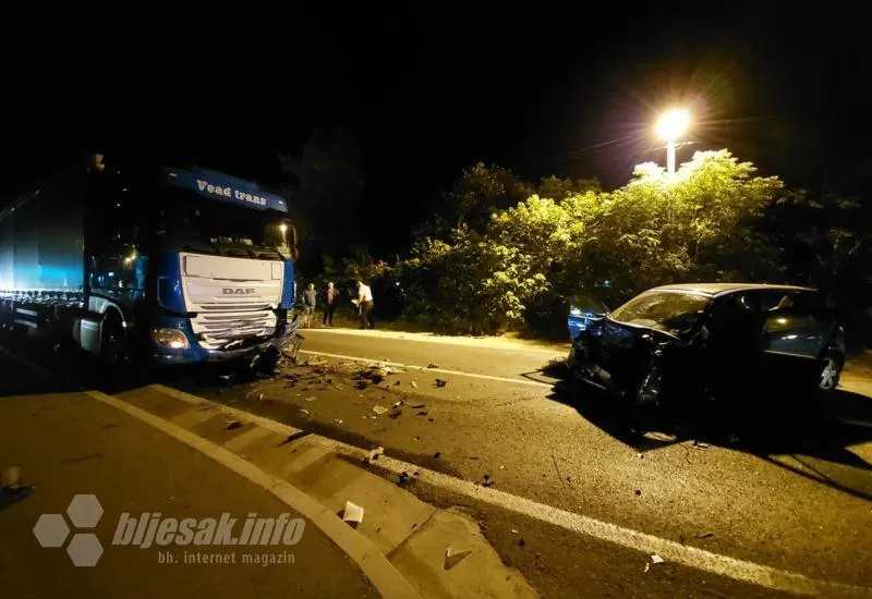Teška prometna nesreća u Vrapčićima: Sudarila se tri vozila