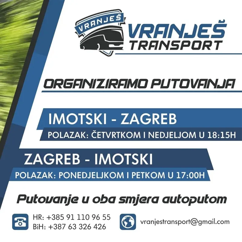 PUTUJTE SA VRANJEŠ TRANSPORTOM 3