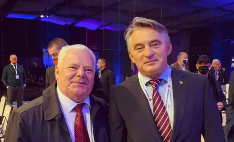 Komšić family: Željko se fotografirao s ocem Markom