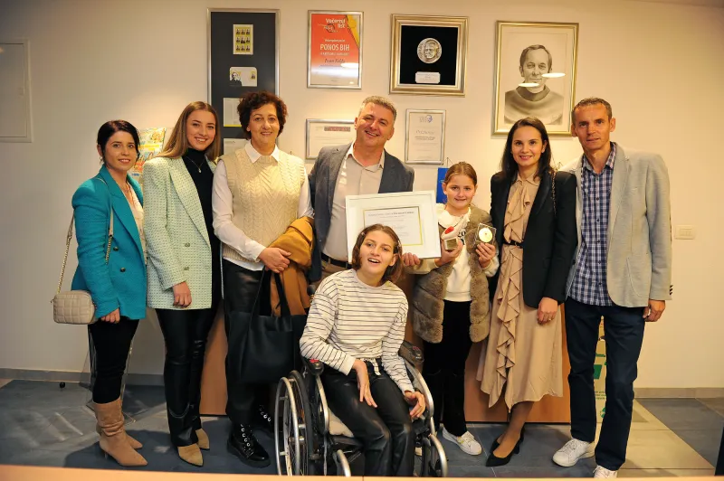 Franji Ostojiću uručeno volontersko priznanje ''Gordana Jelić''