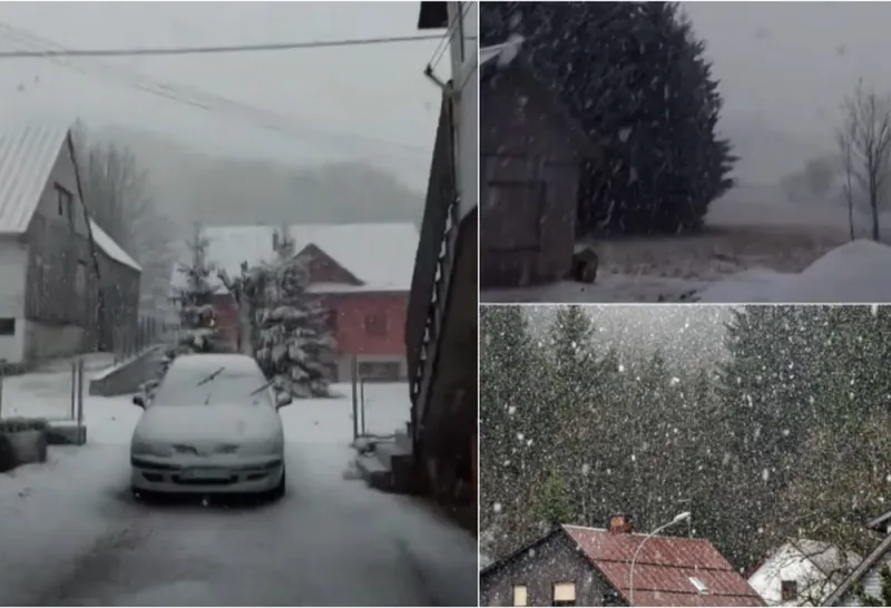 Sve se bijeli u Gorskom kotaru, Sljemenu..