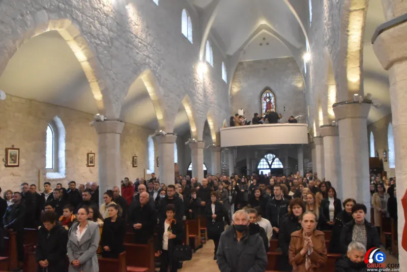 FOTO/VIDEO: GRUDE PROSLAVILE BLAGDAN SVETE KATE! FRA MILE VLAŠIĆ: MUČENICI SU NAJJAČA SNAGA CRKVE, CRKVA AKO NIJE MUČENIČKA IZDALA JE KRISTA 10