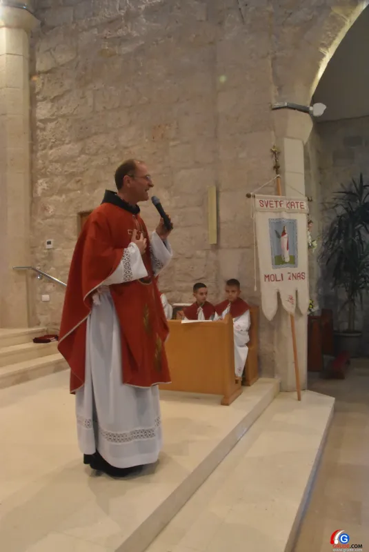 FOTO/VIDEO: GRUDE PROSLAVILE BLAGDAN SVETE KATE! FRA MILE VLAŠIĆ: MUČENICI SU NAJJAČA SNAGA CRKVE, CRKVA AKO NIJE MUČENIČKA IZDALA JE KRISTA 19