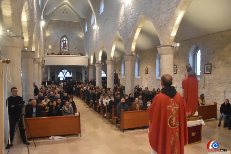 FOTO/VIDEO: GRUDE PROSLAVILE BLAGDAN SVETE KATE! FRA MILE VLAŠIĆ: MUČENICI SU NAJJAČA SNAGA CRKVE, CRKVA AKO NIJE MUČENIČKA IZDALA JE KRISTA 26