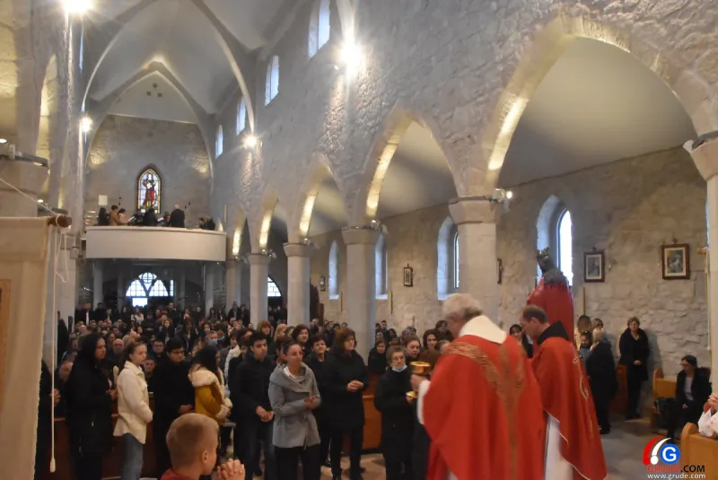 FOTO/VIDEO: GRUDE PROSLAVILE BLAGDAN SVETE KATE! FRA MILE VLAŠIĆ: MUČENICI SU NAJJAČA SNAGA CRKVE, CRKVA AKO NIJE MUČENIČKA IZDALA JE KRISTA 54