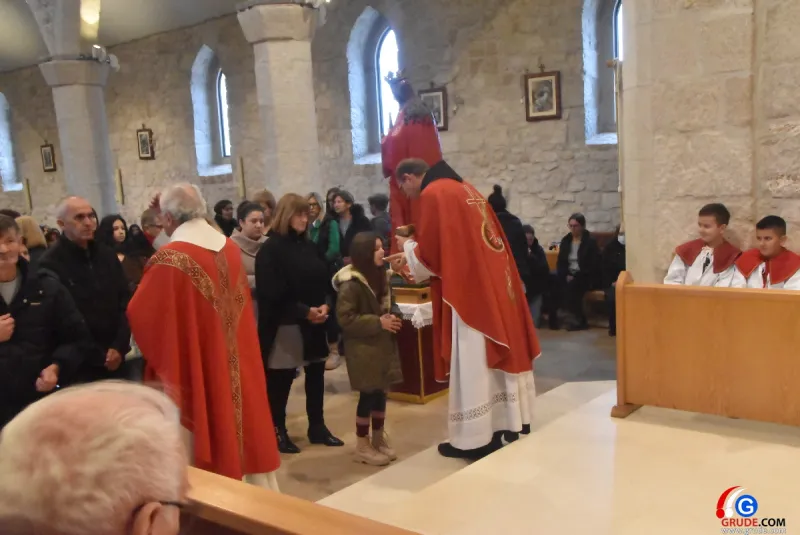 FOTO/VIDEO: GRUDE PROSLAVILE BLAGDAN SVETE KATE! FRA MILE VLAŠIĆ: MUČENICI SU NAJJAČA SNAGA CRKVE, CRKVA AKO NIJE MUČENIČKA IZDALA JE KRISTA 66