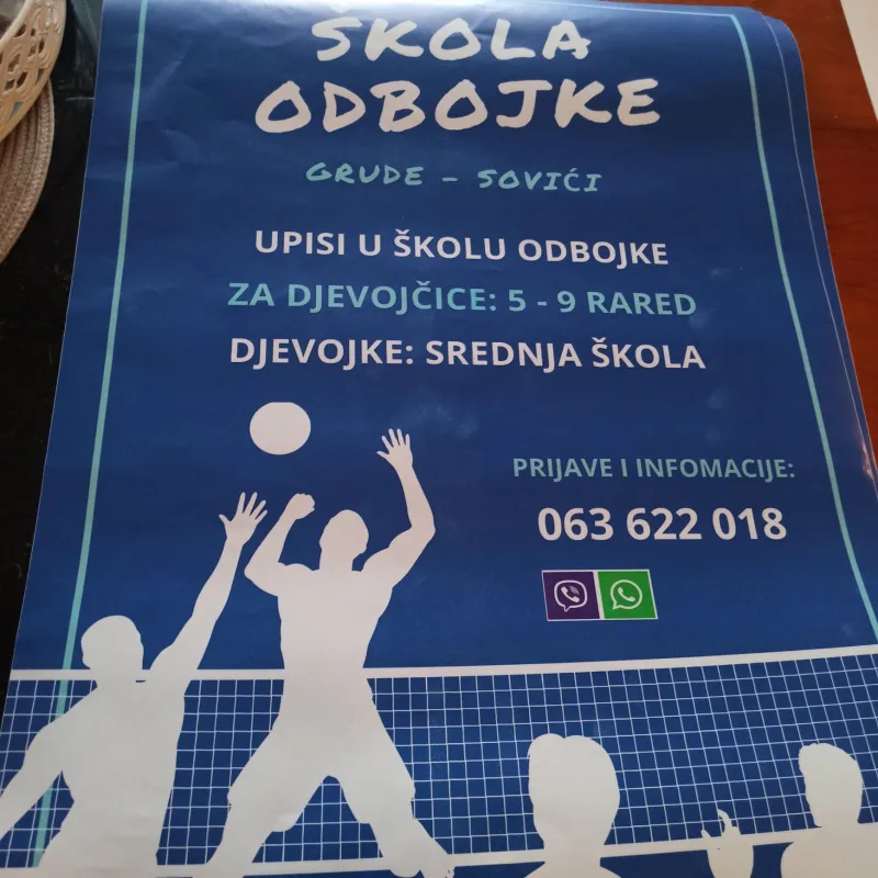 Postanite član odbojkaškog kluba Grude