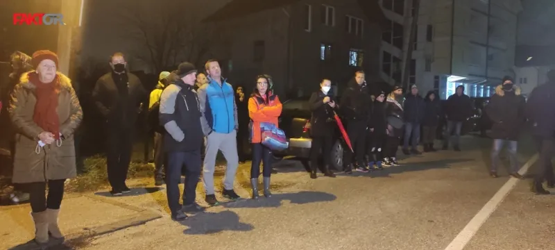 FOTO: Suze i jecaji na prosvjedu građana nakon pogibije 11-godišnjaka kojeg je usmrtio nesmotreni vozač 14