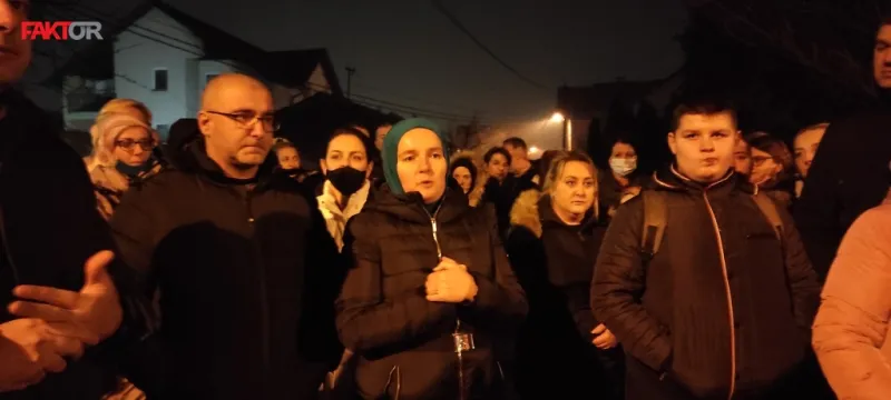 FOTO: Suze i jecaji na prosvjedu građana nakon pogibije 11-godišnjaka kojeg je usmrtio nesmotreni vozač 6