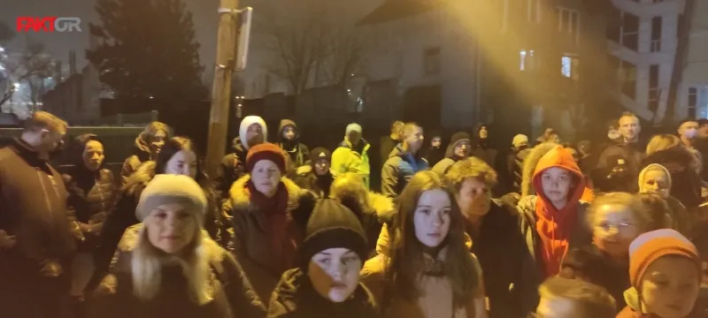 FOTO: Suze i jecaji na prosvjedu građana nakon pogibije 11-godišnjaka kojeg je usmrtio nesmotreni vozač 7