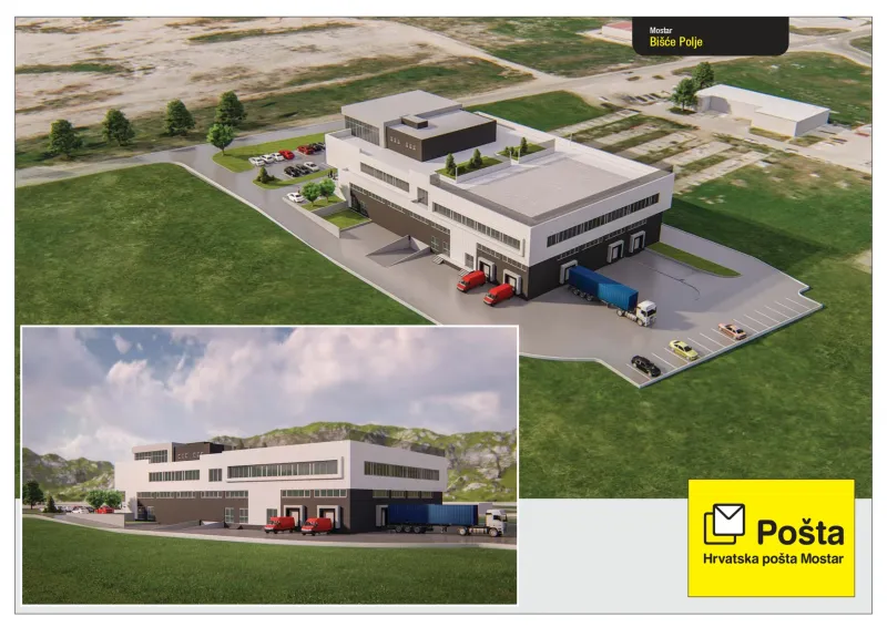POTPISAN UGOVOR: HP Mostar gradi glavno poštansko-logističko središte