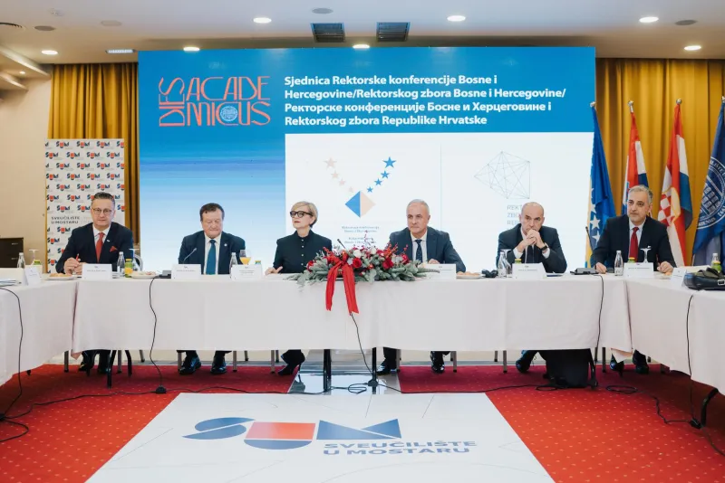Strateška suradnja Rektorskog zbora BiH i RH ostvaruje se potpisanim sporazumom na Sveučilištu u Mostaru
