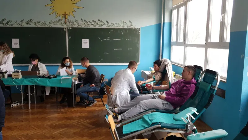 FOTO: Darovano 58 doza krvi u Grudama 1