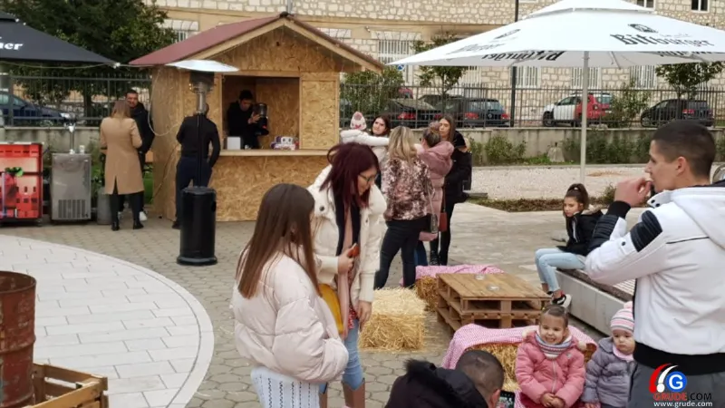 FOTO: Najmlađi Gruđani uživali uz Djeda Božićnjaka, Vilenjaka i Minnie 9