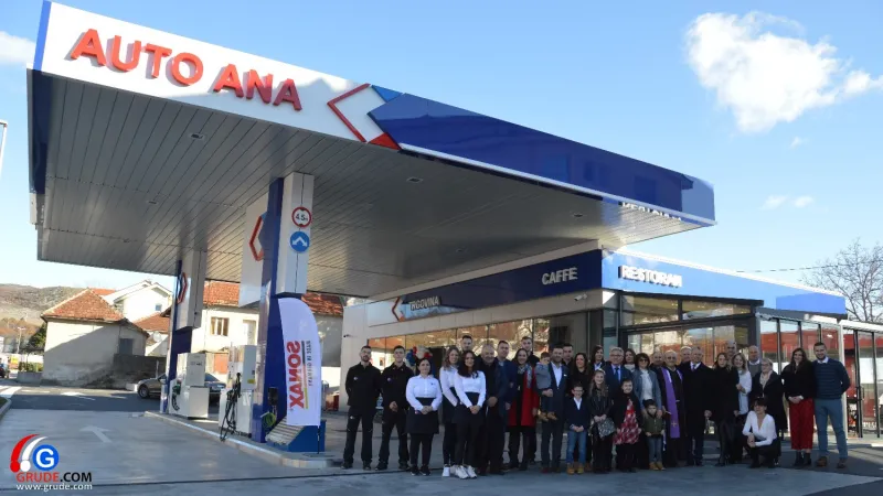 FOTO/VIDEO: GRUDE BOGATIJE ZA BENZINSKU CRPKU, AUTOPRAONICU, TRGOVINU, CAFFE BAR I RESTORAN! OTVORENA JE AUTO ANA