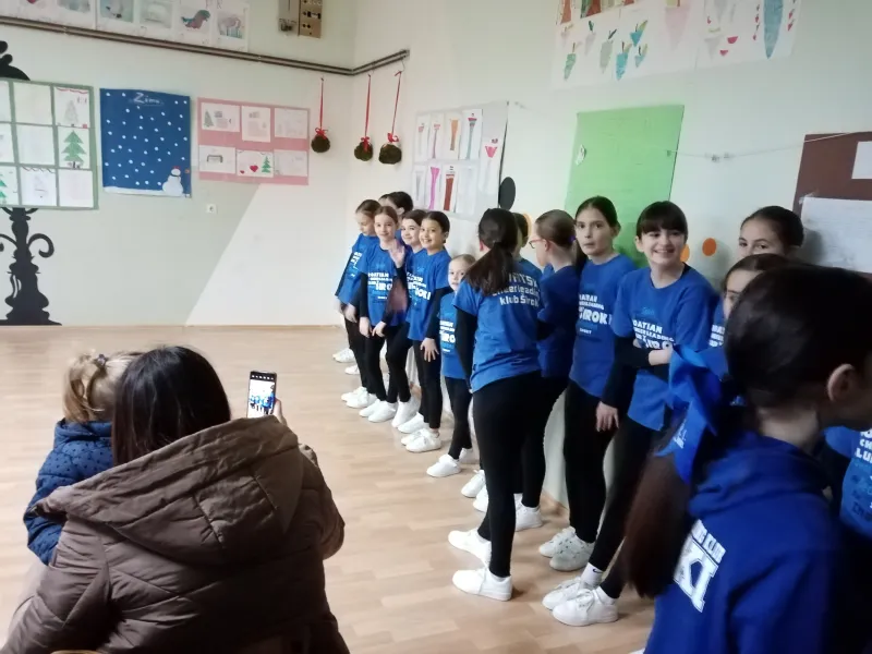 FOTO/VIDEO: Božićna priredba cheerleading kluba Ledinac 5