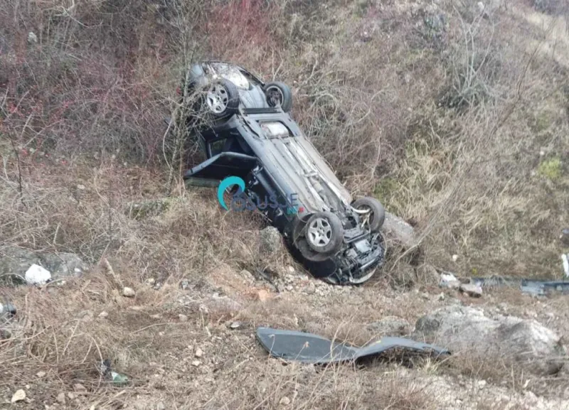 Totalna šteta na autu, a srećom ozlijeđenih nema u nesreći kod Posušja
