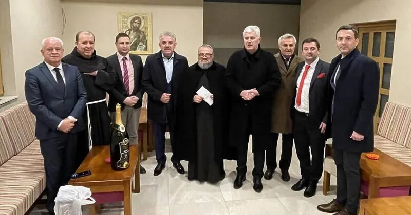 Čović posjetio manastir u Žitomisliću i čestitao pravoslavcima Božić