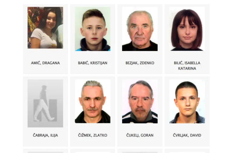 Matej nije jedini! Čak 28 osoba, od toga 8 maloljetnika, nestalo u proteklih mjesec dana
